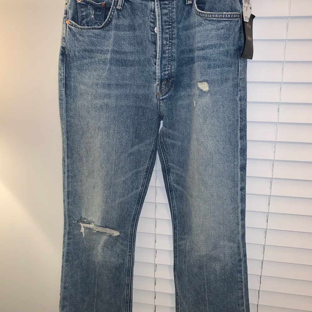 Mother Demin crop jeans